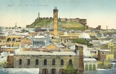 Aleppo, Syrien, Die Stadt und die Festung von French Photographer