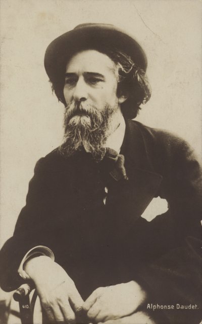 Alphonse Daudet (1840-1897), französischer Romanautor von French Photographer