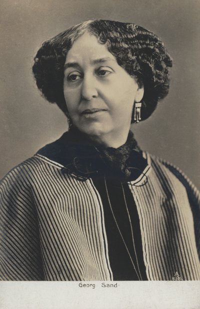 Amantine Lucile Aurore Duplin (Pseudonym George Sand) (1804-1876), französische Schriftstellerin von French Photographer