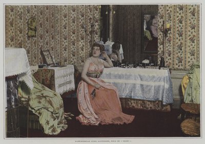 Die amerikanische Sopranistin Sybil Sanderson in der Titelrolle von Jules Massenets Oper Thais von French Photographer