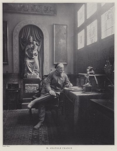 Anatole France, französischer Schriftsteller von French Photographer