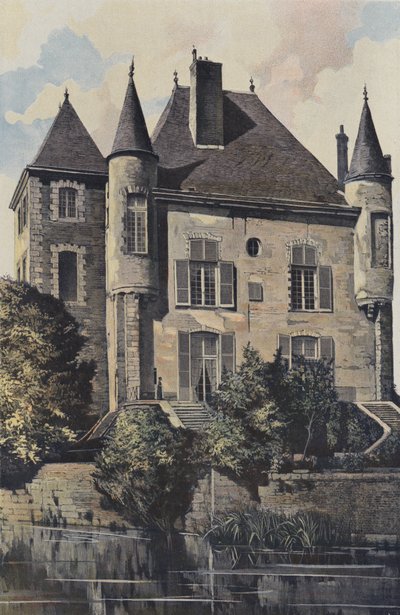 Bellegarde, Altes Schloss von French Photographer