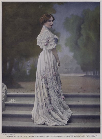Berthe Bady als Paula in The Second Mrs Tanqueray von French Photographer