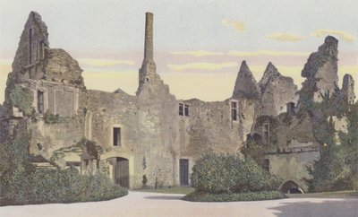 Bressuire, Burgruinen, Innenansicht von French Photographer