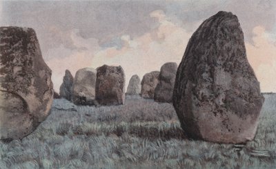Carnac, Steinreihen von Kermario von French Photographer