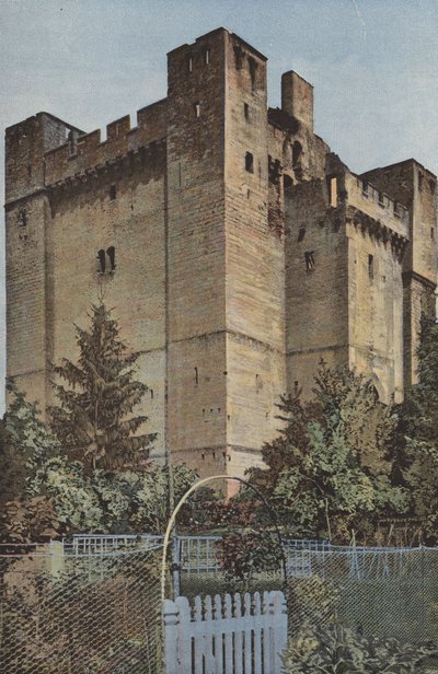 Chambois, Das Schloss, der Donjon, Südwestseite von French Photographer