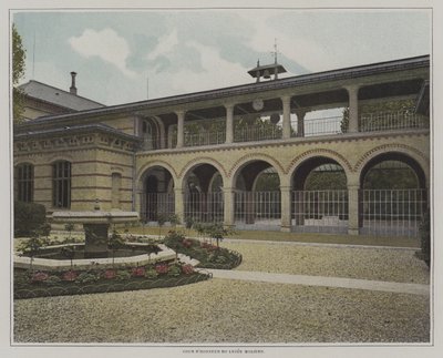 Hof des Lycee Moliere, Paris von French Photographer