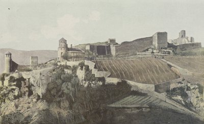 Cremieu, Reste der befestigten Umfriedung und des alten Priorats von French Photographer