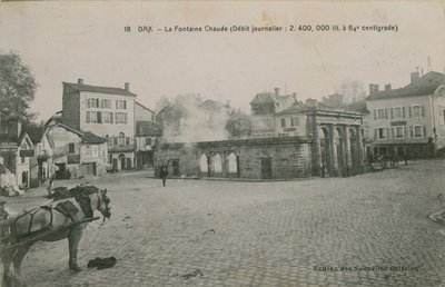 Dax - warme Quelle (täglicher Durchfluss: 2400000 Liter bei 64 Grad) von French Photographer