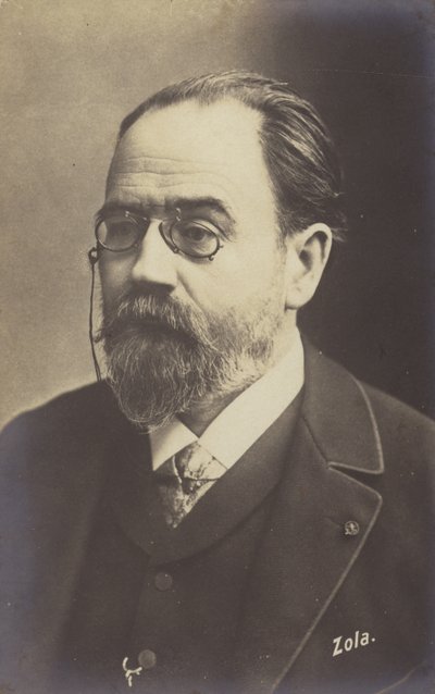 Émile Zola (1840-1902), französischer Schriftsteller, Journalist und Dramatiker von French Photographer