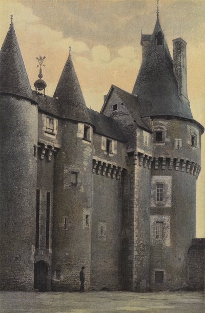 Fougeres, Schloss, Fassade O von French Photographer