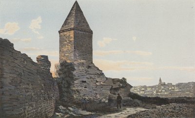 Frejus, Römische Stadtmauern (Laterne, genannt von Augustus) und Gesamtansicht von French Photographer