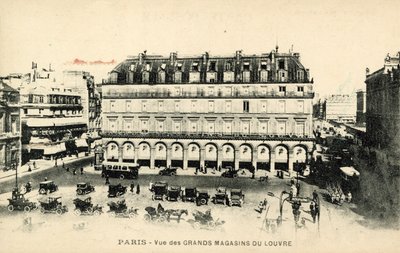 Grands Magasins du Louvre Kaufhaus, Paris von French Photographer