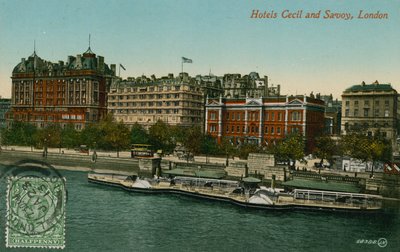 Hotels Cecil und Savoy, London von French Photographer