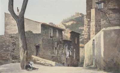 Hyeres, Altstadt, Straße zur Kirche Saint-Paul von French Photographer