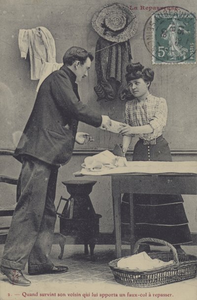 Bügelmädchen von French Photographer