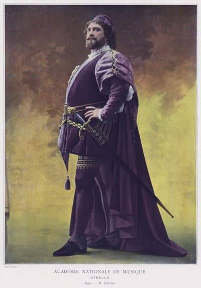 Jean-Francois Delmas als Iago in Othello von French Photographer