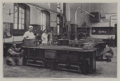 Küche des Lycée Janson-de-Sailly, Paris von French Photographer