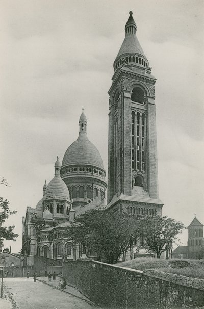 Basilika Sacré-Cœur und Campanile von French Photographer