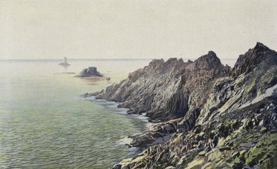 La Pointe Du Raz De Sein, Östliche Ansicht von French Photographer