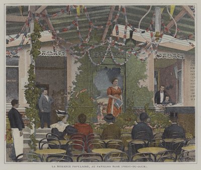 La Romance Populaire im Pavillon Rose, Point-du-Jour, Paris von French Photographer