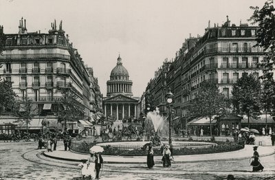 La Rue Soufflot et le Panthéon von French Photographer