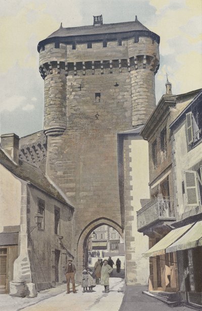 La Souterraine, Stadttor, Außenansicht von French Photographer