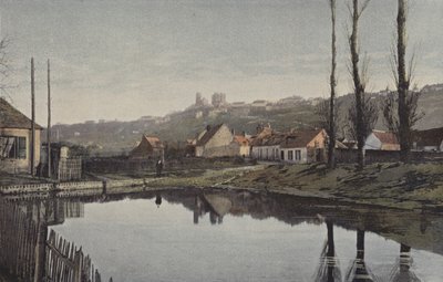 Laon, Gesamtansicht von der Ebene von French Photographer