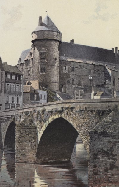 Laval, Alte Burg von French Photographer