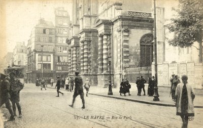 Le Havre, Rue De Paris von French Photographer