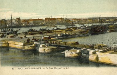 Le Pont Marguet, Boulogne-sur-Mer von French Photographer