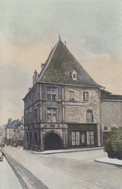 Luxeuil, Haus François Premier oder Haus des Juden von French Photographer