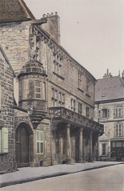 Luxeuil, Haus des Kardinals von Jouffroy von French Photographer
