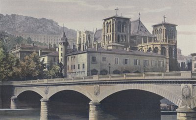 Lyon, Erzbistum, Kathedrale St-Jean und Hügel von Fourvière von French Photographer