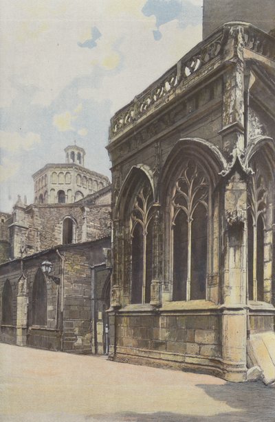 Lyon, Kirche St-Paul, Nordseite von French Photographer