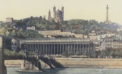 Lyon, Justizpalast und Basiliken von Fourvière von French Photographer