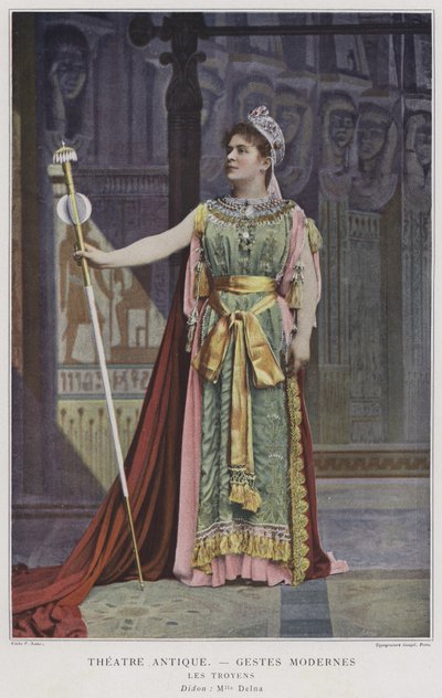 Marie Delna als Dido in Les Troyens von French Photographer