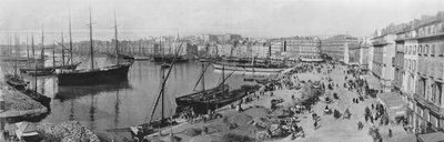 Marseille - Der Alte Hafen und der Quai de la Fraternité von French Photographer