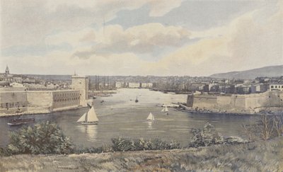 Marseille, Eingang zum Alten Hafen von French Photographer