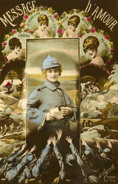 Liebesbotschaften an Soldaten von French Photographer