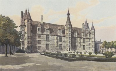 Nevers, Ehemaliges Herzogsschloss, Südfassade von French Photographer