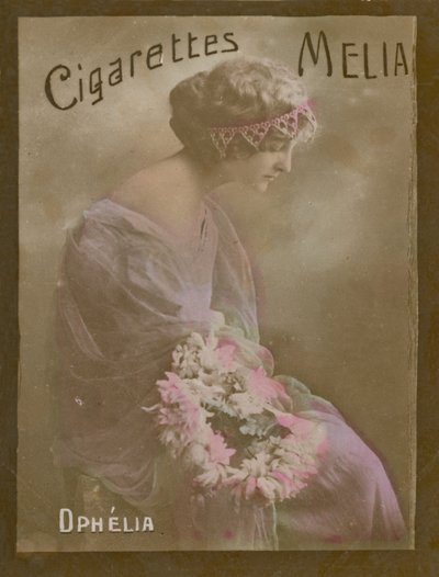 Ophelia, Mädchen spielt Shakespeare-Charakter von French Photographer