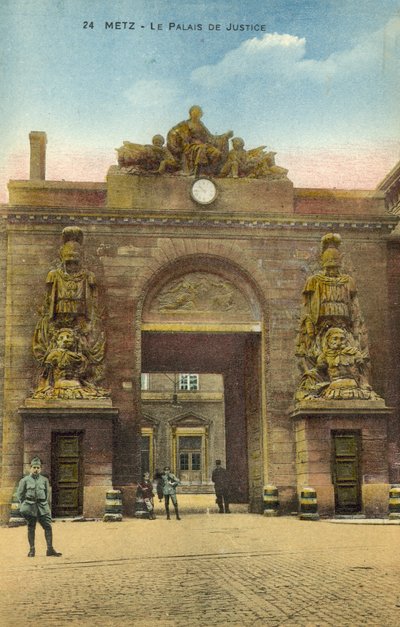 Palast der Gerechtigkeit, Metz von French Photographer