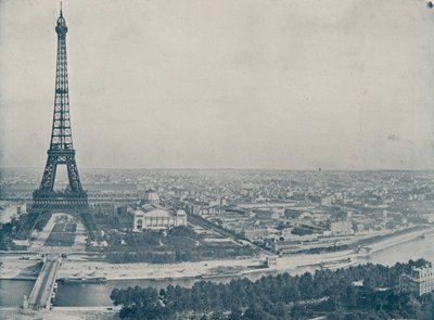 Panorama von Paris, vom Trocadero von French Photographer