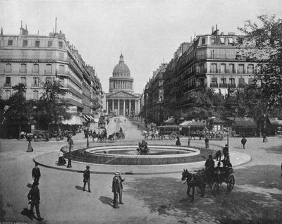 Paris - Der Place Medicis, die Rue Soufflot und das Pantheon von French Photographer