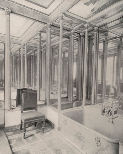 Paris: Badezimmer, Gebäude der deutschen Botschaft von French Photographer