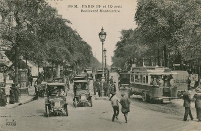 Paris, Boulevard Montmartre von French Photographer