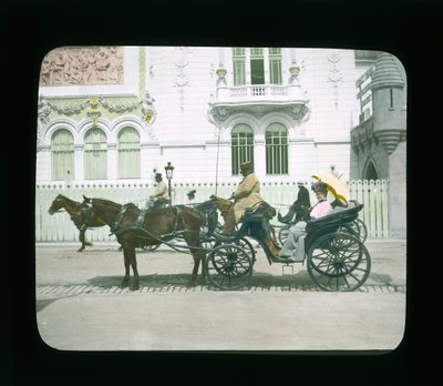 Pariser Ausstellung: Palast der dekorativen Künste, Paris, Frankreich, 1900 von French Photographer