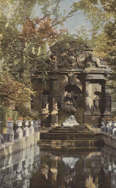 Paris, Fontaine de Medicis im Jardin du Luxembourg von French Photographer