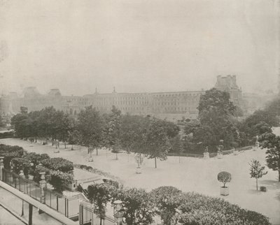 Paris: Garten gegenüber dem Tuilerienpalast von French Photographer